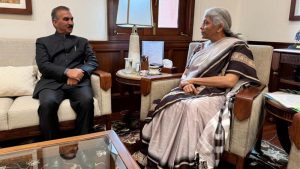 सीएम सुक्खू ने केंद्रीय वित्त मंत्री निर्मला सीतारमण