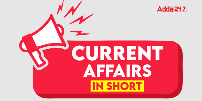 Current Affairs